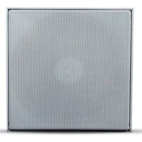 Arandela Leson 2ls078 Aqb Quadrada Coaxial Branca MCXQualysom