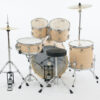 Bateria Acustica C.ibanez 720 Stg Natural Com Banco E Pratos MCXQualysom