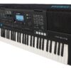 Kit Teclado Yamaha Psr-e473 Akg 414 Suporte Pedal Sustain MCXQualysom