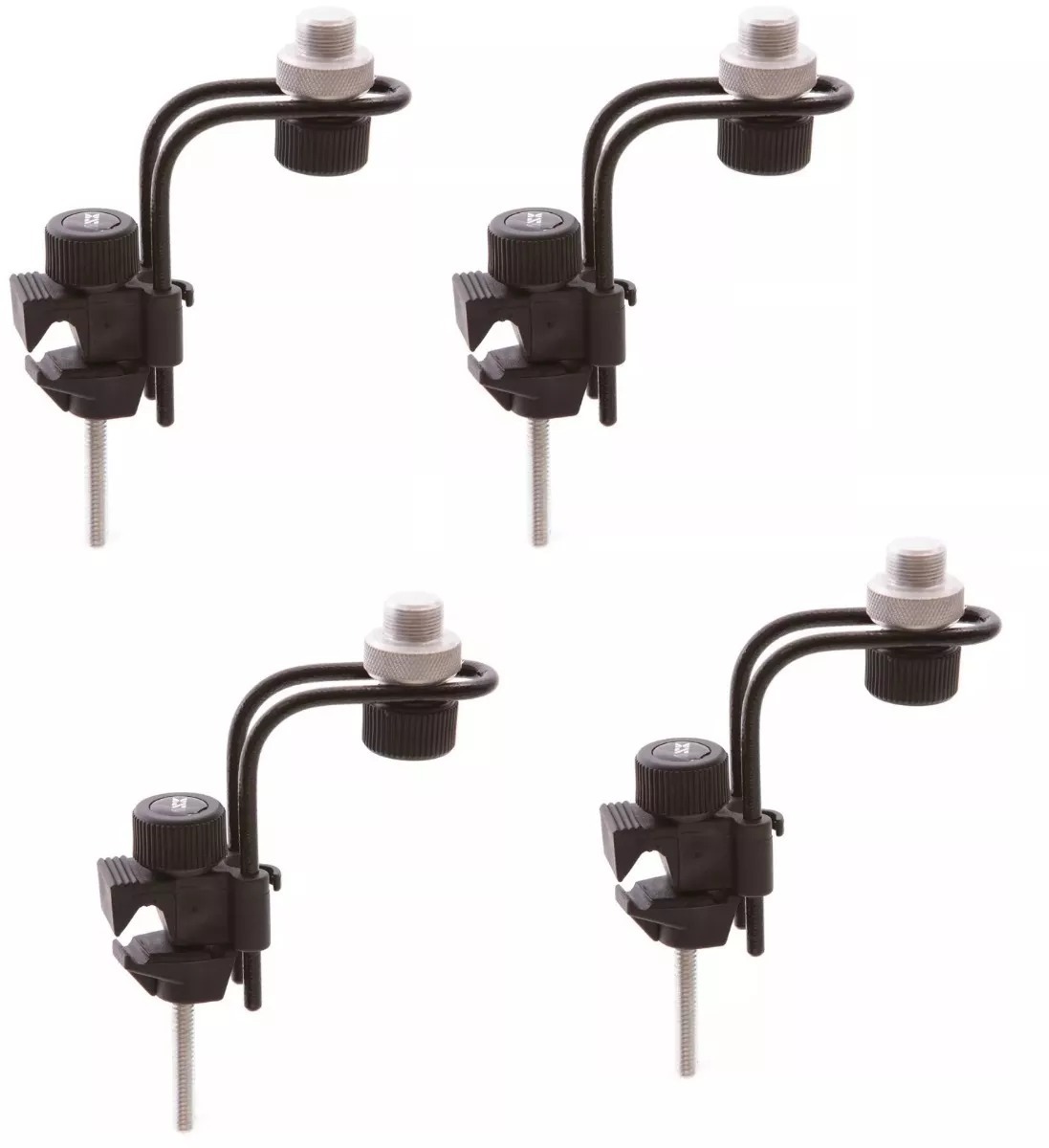 Clamp Para Microfonar Bateria Percussão Kit C/ 4 B10 Ask MCXQualysom