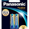 Kit 3 Cartelas Pilhas Alcalina Panasonic Premium Aa C/ 2und MCXQualysom