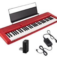 Teclado Casio Ct-s1rdc2 Bt-br Vermelho MCXQualysom