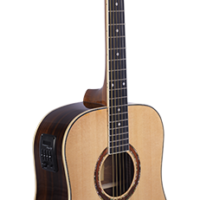 Violão Dreadnought Non-cutway Aço Elet. Natural MCXQualysom