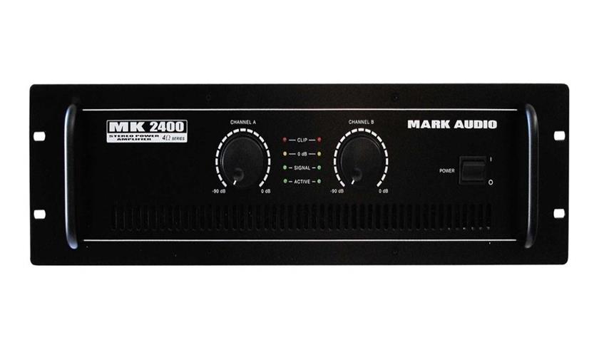 Amplificador PotÊncia Mark Audio Mk2400 400w Mk 2400 MCXQualysom