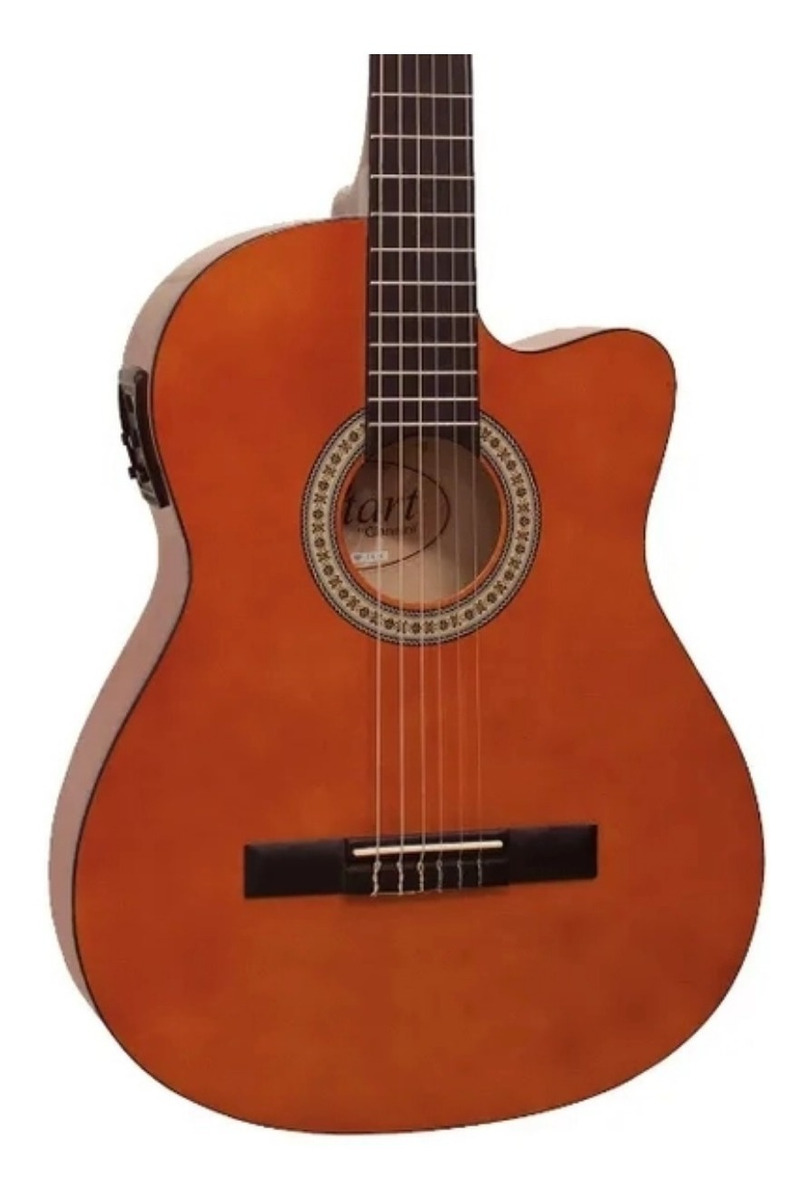 Violao Nylon Giannini Nf14 Ceq Eletroacustico Natural MCXQualysom