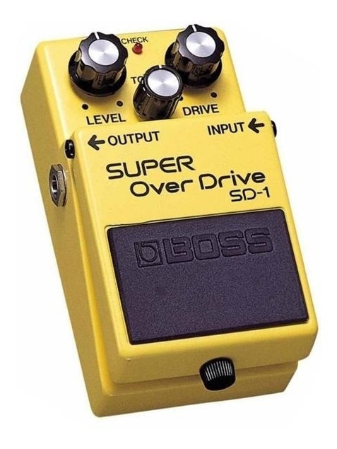 Pedal Boss Super Overdrive Sd-1 MCXQualysom