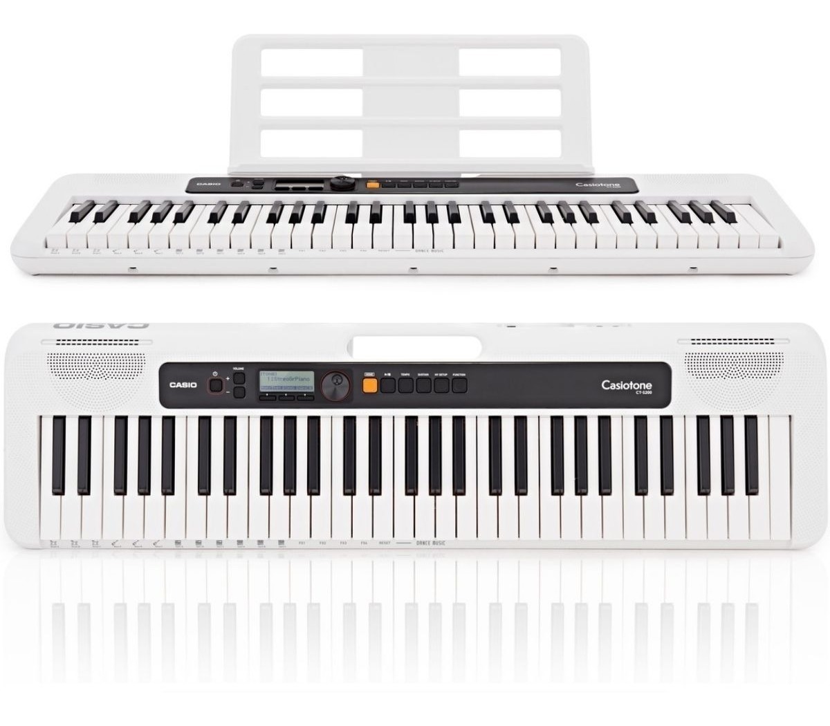 Teclado Casio Cts200wec2br Casiotone Branco MCXQualysom