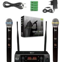 Microfone S/fio Mao Duplo Dylan Udx-02 Multi MCXQualysom
