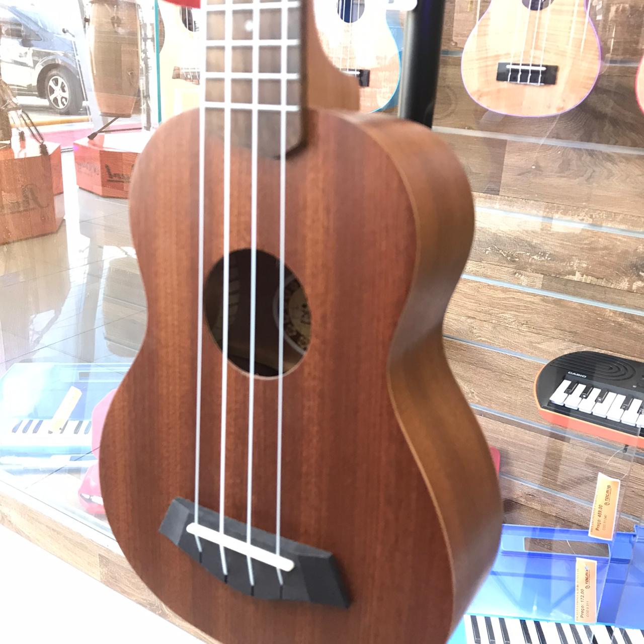 Ukulele Tagima Soprano 21-k Natural Fosco MCXQualysom