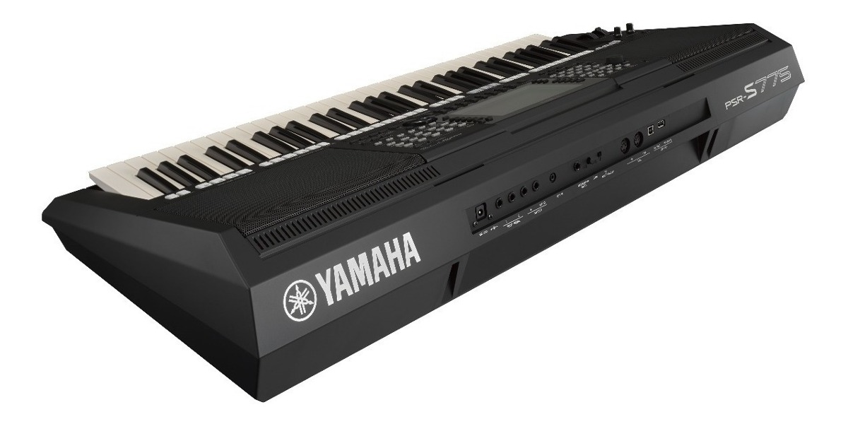 Teclado Arranjador Yamaha Psr S775 Preto Com 61 Teclas Sens MCXQualysom