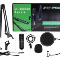 Microfone Condensador Skypix Sk-bm800 MCXQualysom