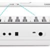 Teclado Casio Cts200wec2br Casiotone Branco MCXQualysom