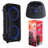 Caixa Acustica Portatil Bomber Beatbox 400 12w Led Rgb MCXQualysom