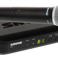 Microfone S/fio Mao Shure Blx24br/pg58-m15 @20 @10 MCXQualysom