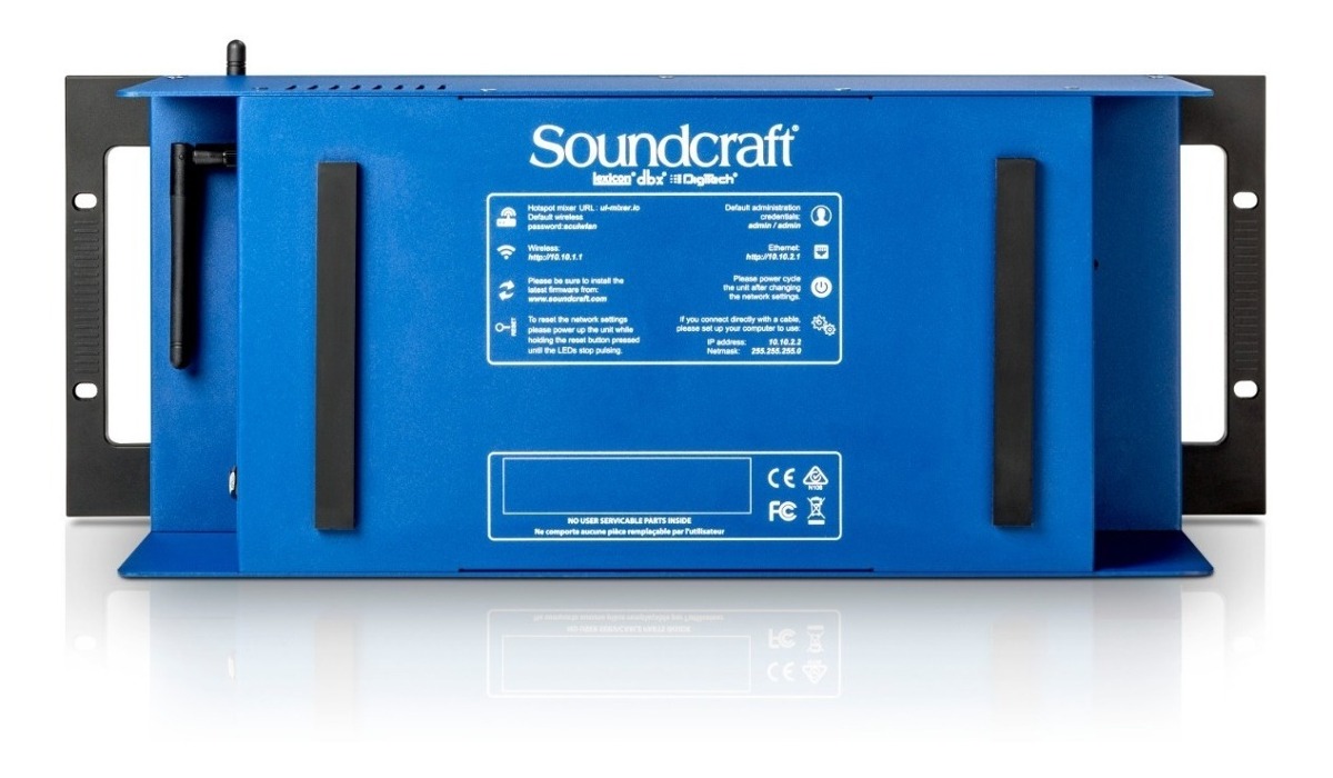 Mesa Som Digital Soundcraft Ui24r + Capa + Direct Box MCXQualysom