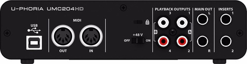 Interface Audio Behringer Umc204hd MCXQualysom