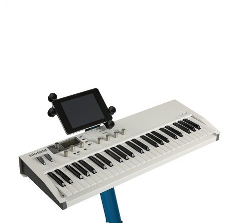 Suporte Teclado Stay Compact Azul MCXQualysom