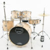 Bateria Acustica C.ibanez 720 Stg Natural Com Banco E Pratos MCXQualysom