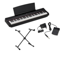 Piano Digital Yamaha P121b Suporte X10 MCXQualysom