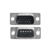 Kit 10 Conectores Hd15 M (vga) MCXQualysom