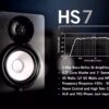 Par De Monitores Referencia Yamaha Hs7 190 Watts Rms 110v MCXQualysom