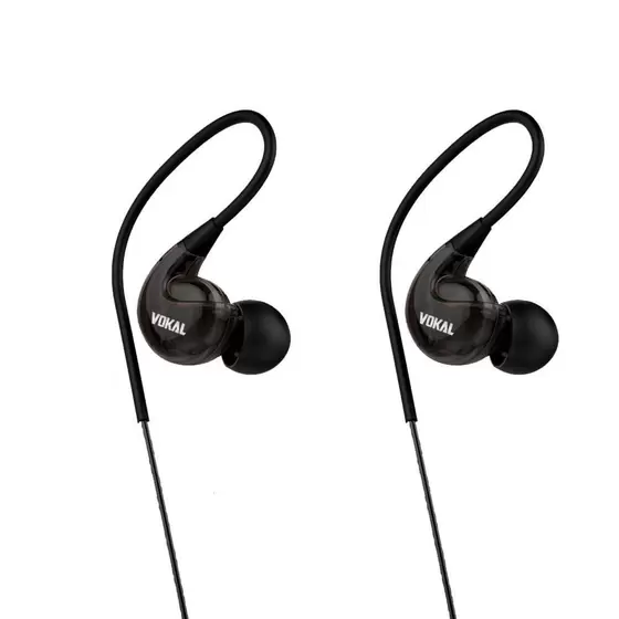 Headphone Vokal E40 Preto In Ear MCXQualysom