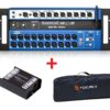 Mesa Som Digital Soundcraft Ui24r + Capa + Direct Box MCXQualysom