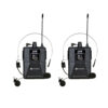 Microfone Sem Fio De Mao Duplo Kadosh Kdsw-402hh Uhf + Nfe MCXQualysom