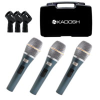 Microfone Kadosh K-98 Kit Com 3p MCXQualysom