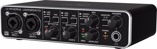 Interface Audio Behringer Umc204hd MCXQualysom