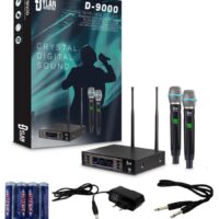 Microfone S/fio Mao Duplo Dylan D-9000 MCXQualysom
