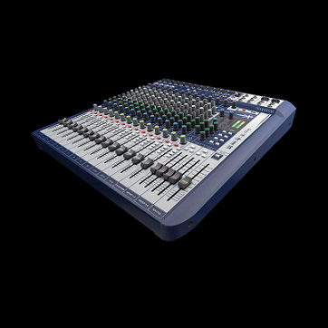 Mesa Som Soundcraft 16 Canais Signature 16 MCXQualysom
