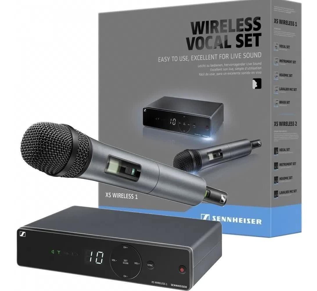 Microfone Sem Fio De Mao Sennheiser Xsw1-825-a MCXQualysom