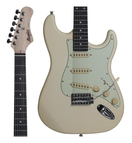 Guitarra Memphis Mg-30 Owh Olympic White MCXQualysom
