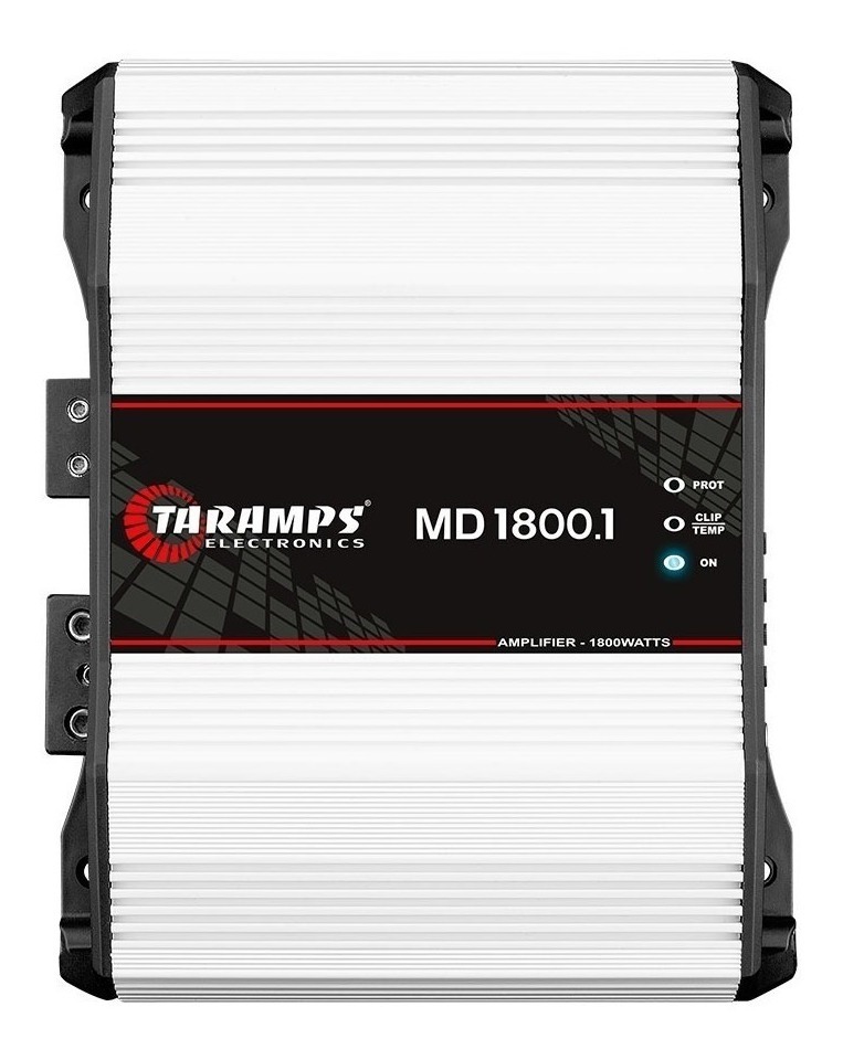Modulo Taramps Md 1800.1 1 Ohm 1800w Amplificador Automotivo MCXQualysom